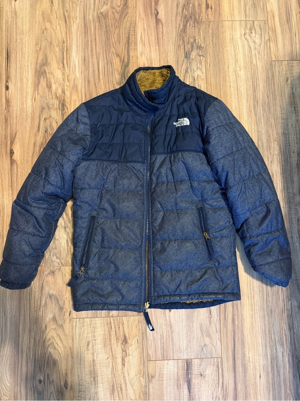 The North Face Kids reversible jacket size 10/12
